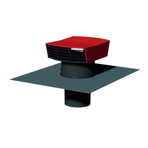 CHAPEAU DE TOITURE PVC TUILE Ø125mm CT125T HBH